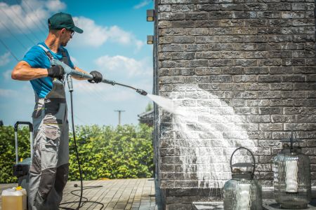 St leonard pressure washing